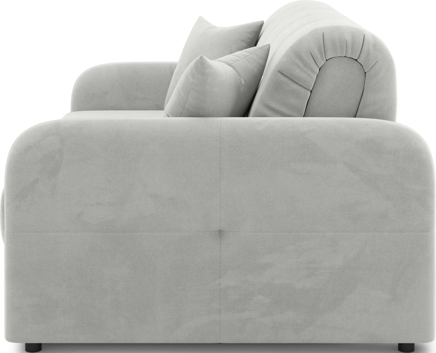 Диван прямой Гаспар 140, модель 045, Happy 900 (светло-серый)