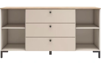 Комод в спальню Тоскана, Кашемир серый