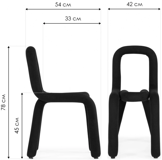 Стул Garden, дизайнерский, синий