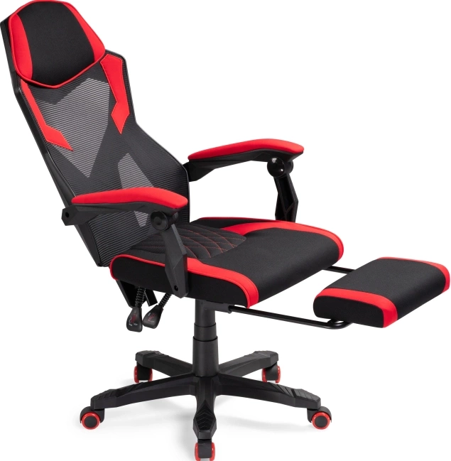 Компьютерное кресло Brun, red / black