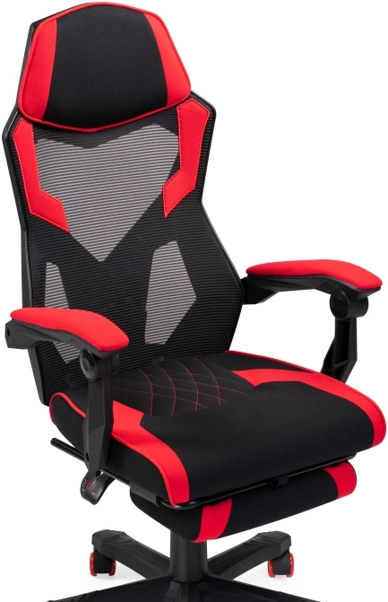Компьютерное кресло Brun, red / black