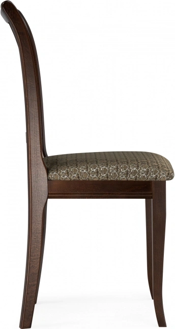 Деревянный стул Фрезино, лоди карамель / орех темный