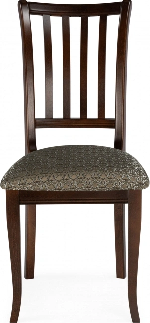 Деревянный стул Фрезино, лоди карамель / орех темный