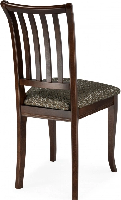 Деревянный стул Фрезино, лоди карамель / орех темный