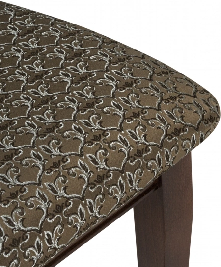 Деревянный стул Фрезино, лоди карамель / орех темный