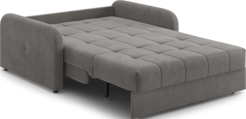 Диван прямой Гаспар 140, модель 045, Happy 927 (серый)