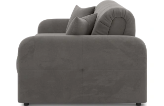 Диван прямой Гаспар 140, модель 045, Happy 927 (серый)