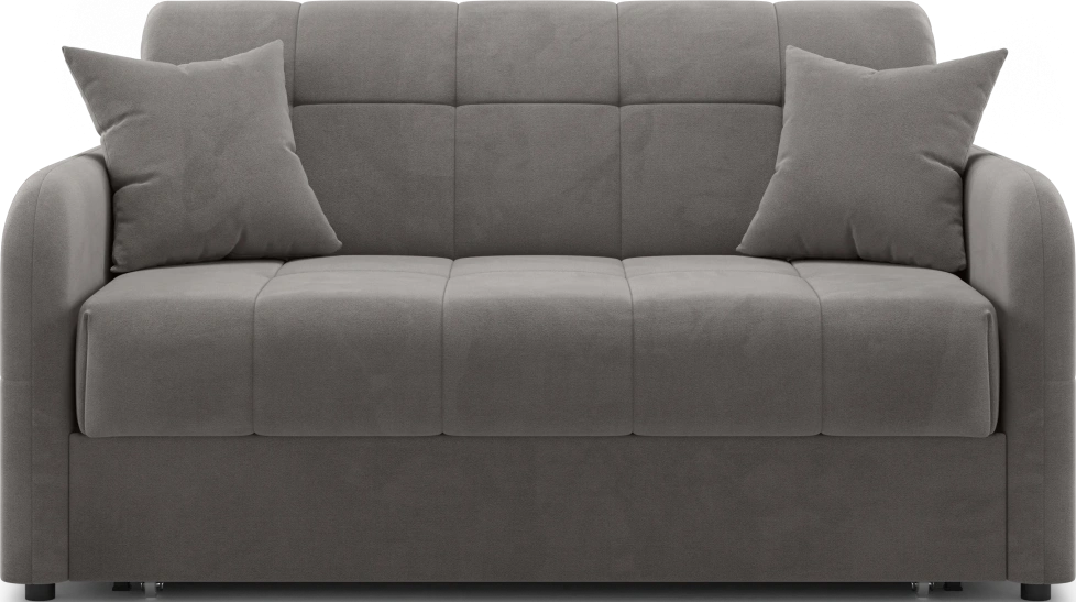 Диван прямой Гаспар 140, модель 045, Happy 927 (серый)