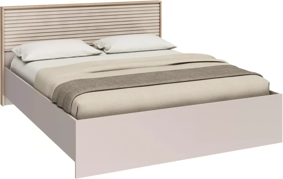 Кровать Тоскана, 160x200, Кашемир серый