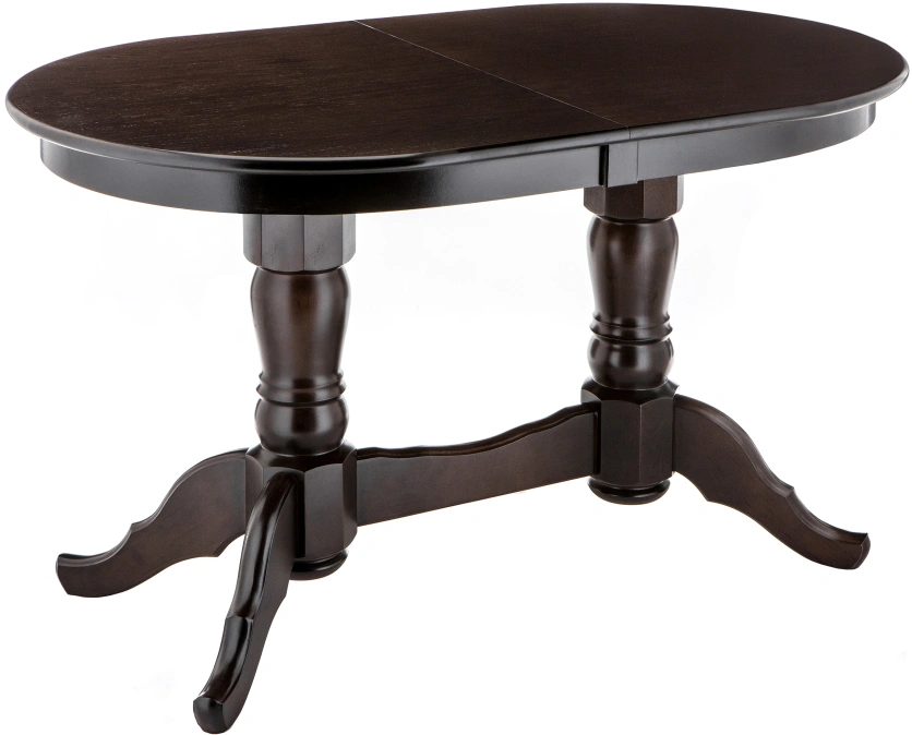 Кухонный обеденный раздвижной стол Деон, 130(165)x80x79, шоколад