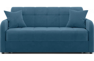 Диван прямой Гаспар 160, модель 045, Happy 792 (голубой)