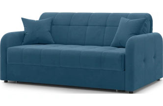 Диван прямой Гаспар 160, модель 045, Happy 792 (голубой)