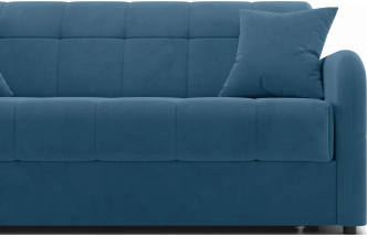 Диван прямой Гаспар 160, модель 045, Happy 792 (голубой)