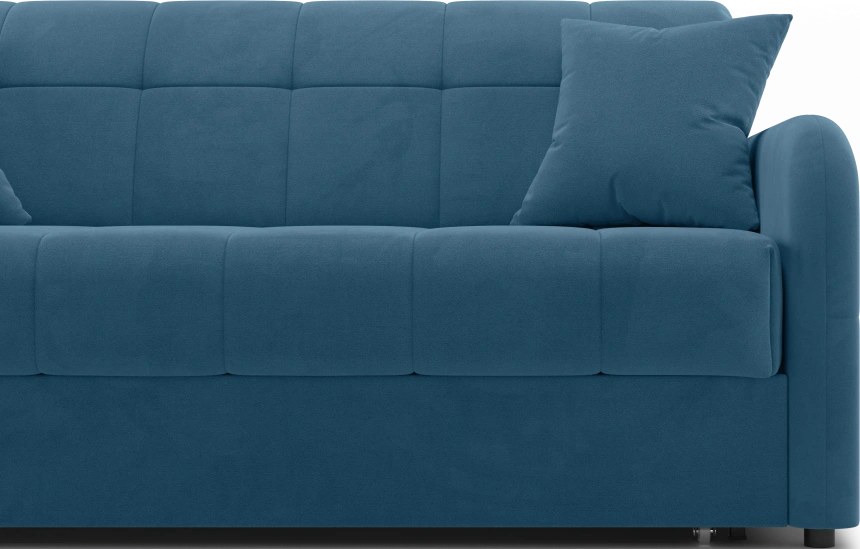 Диван прямой Гаспар 160, модель 045, Happy 792 (голубой)