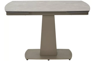 Кухонный раздвижной стол Balde 120, Matt Latte Stone Solid Ceramic, Taupe