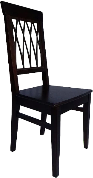 Стул Кристиан, деревянный, жесткий, венге