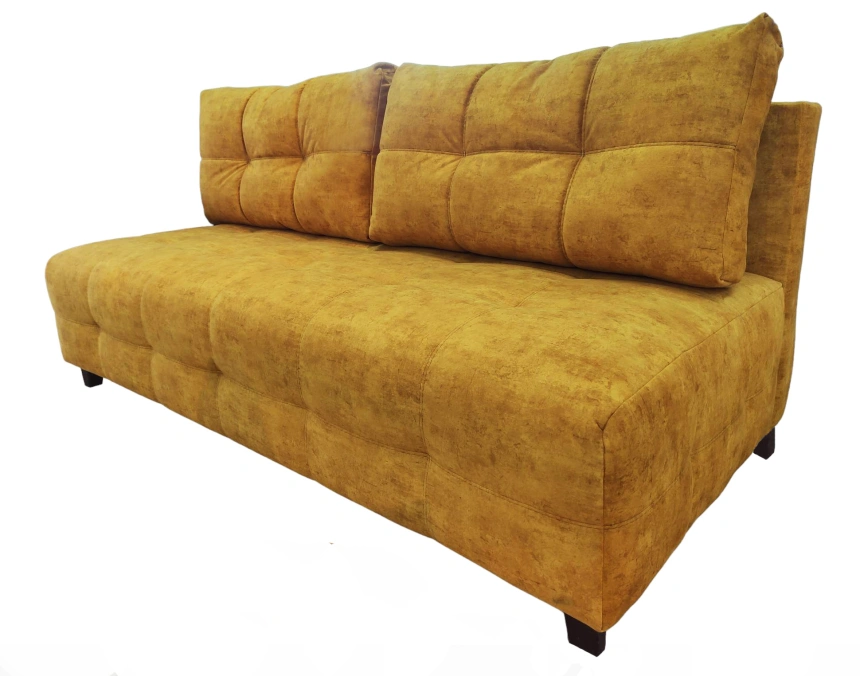Диван прямой Бали 4 без боковин, Fresca yellow