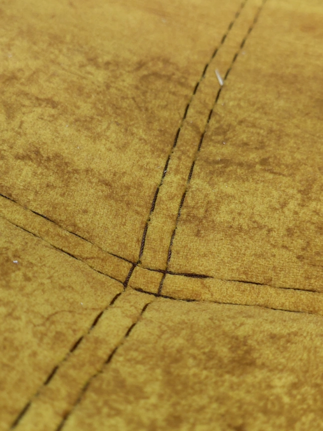 Диван прямой Бали 4 без боковин, Fresca yellow