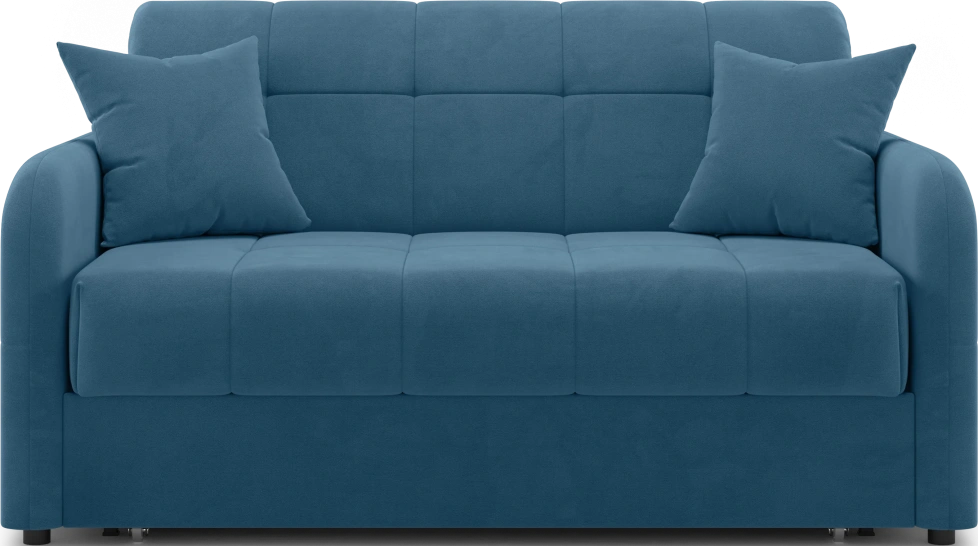 Диван прямой Гаспар 140, модель 045, Happy 792 (голубой)