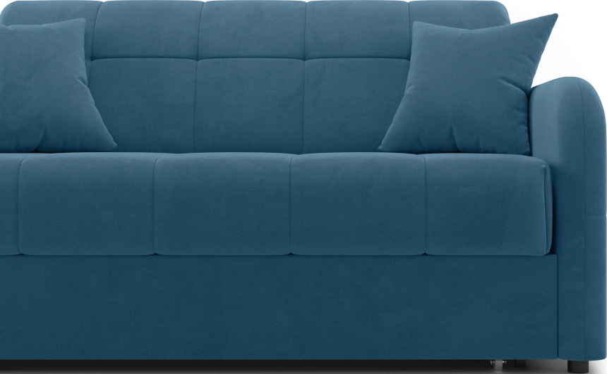 Диван прямой Гаспар 140, модель 045, Happy 792 (голубой)