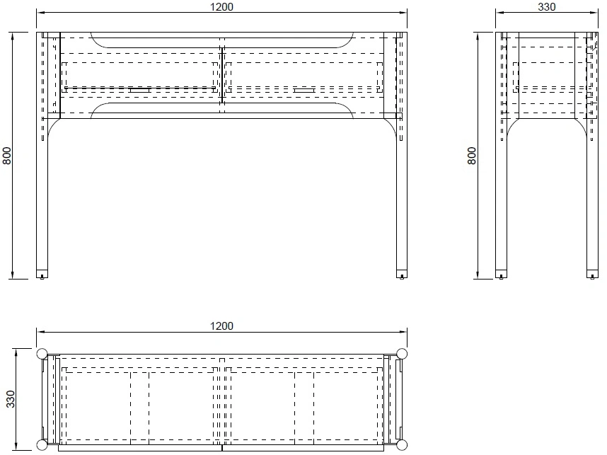 Туалетный столик Grimaldi