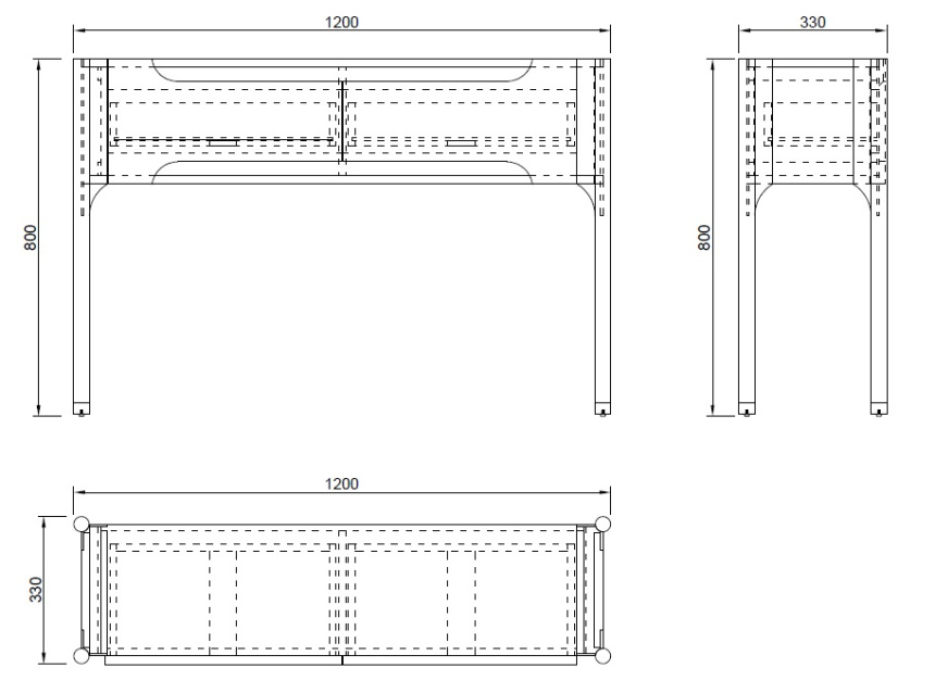 Туалетный столик Grimaldi