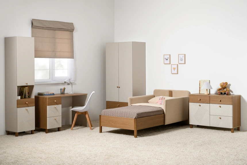 Комод Вупи, Дуб верона мореный / Моно керамика