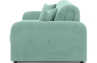 Диван прямой Гаспар 140, модель 045, Happy 690 (зелёный)