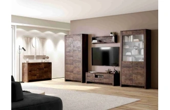 Шкаф двухдверный Мальта, 105x39.5x211, распашной с полками, таксония