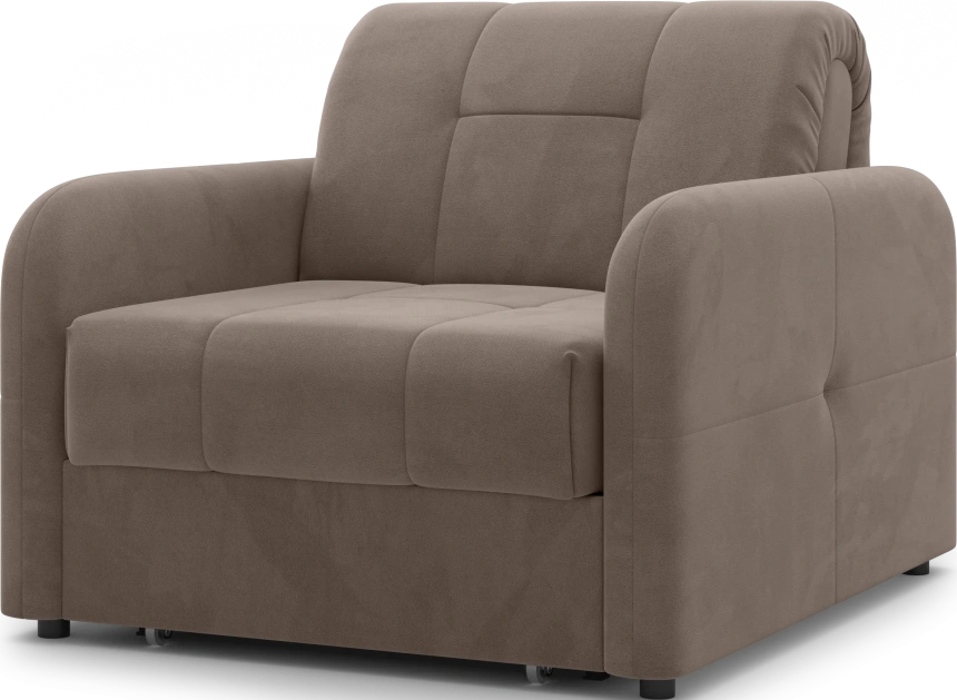 ​Кресло-кровать Гаспар 80, модель 045, Happy 233 (коричневый)