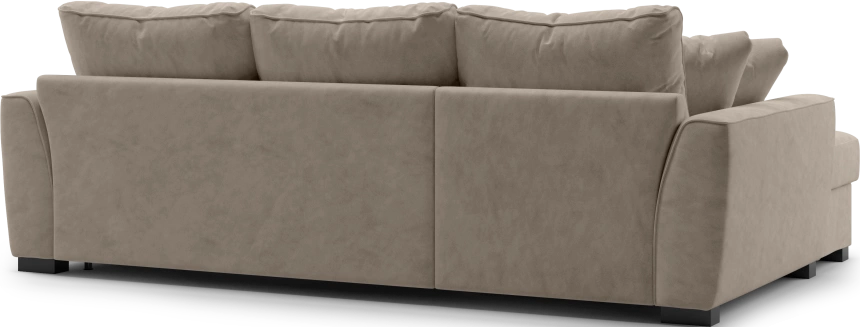 Диван угловой Като, модель 033, Germes Beige (бежевый)