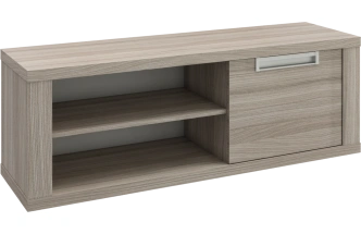 Тумба под ТВ Честерфилд, с полками, Шорвуд