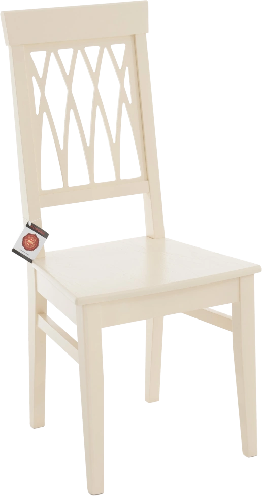 Стул Кристиан, деревянный, жесткий, слоновая кость