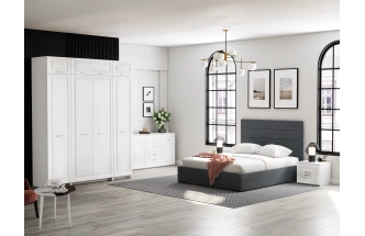 Комод Манхэттен, белый аляска / айс 06