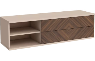 Гостиная модульная Хармони 2, Бежевый / Древесный