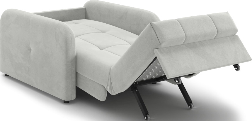 ​Кресло-кровать Гаспар 80, модель 045, Happy 900 (светло-серый)