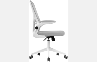 Компьютерное кресло Konfi, light gray / white