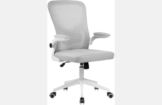 Компьютерное кресло Konfi, light gray / white