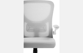 Компьютерное кресло Konfi, light gray / white