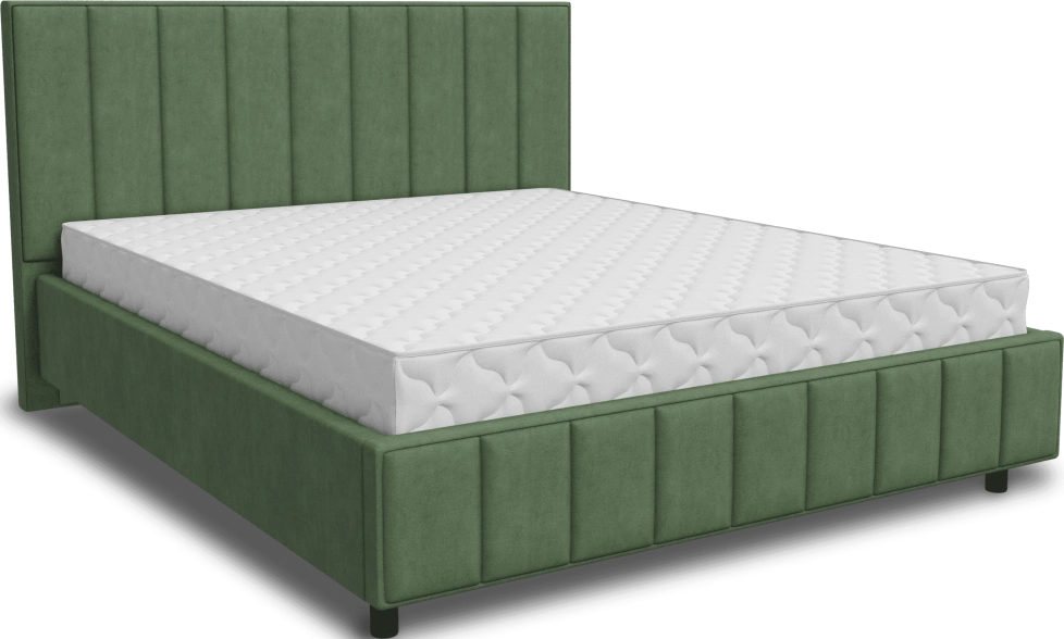 Кровать Кордова 3, мягкая, двуспальная, 160x200, Боска 31