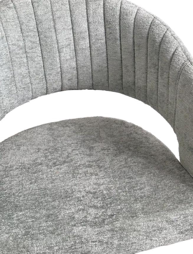 Стул Snug, мягкий, 3018-04 мятный, шенилл, черный каркас