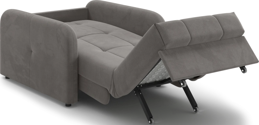 ​Кресло-кровать Гаспар 80, модель 045, Happy 927 (серый)