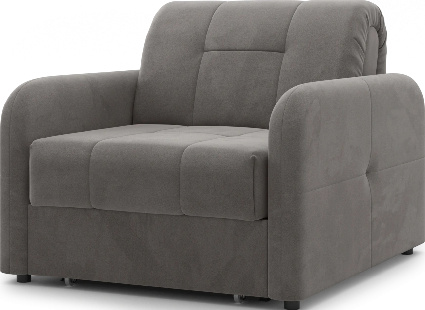 ​Кресло-кровать Гаспар 80, модель 045, Happy 927 (серый)