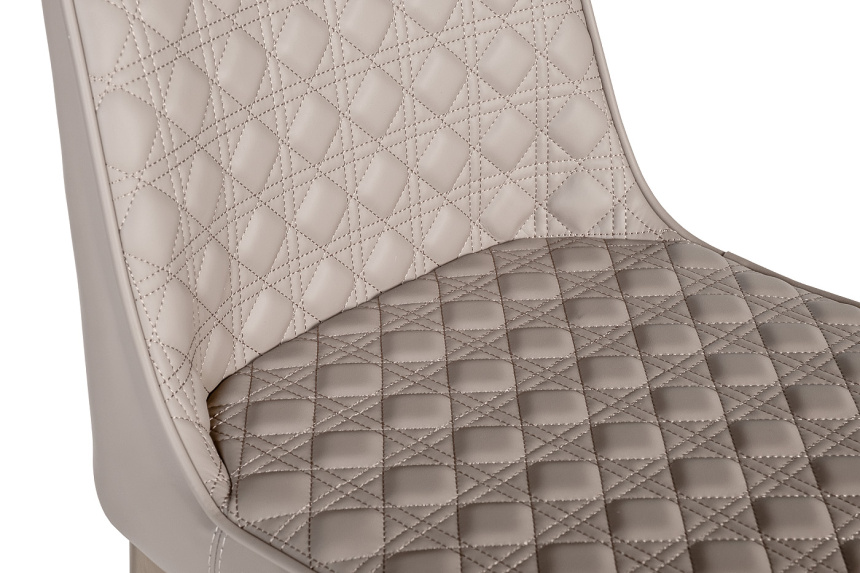 Барный стул 58DB-19303, искусственная кожа, светло-серый 