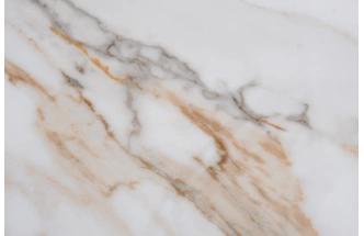 Журнальный стол 58DB-03187, 70x60x45, МДФ, белый мрамор / коричневый