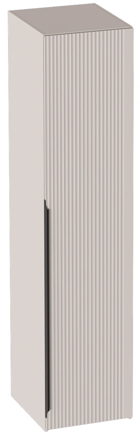 Шкаф однодверный Нора, распашной для одежды, персидский жемчуг / вереск ромено