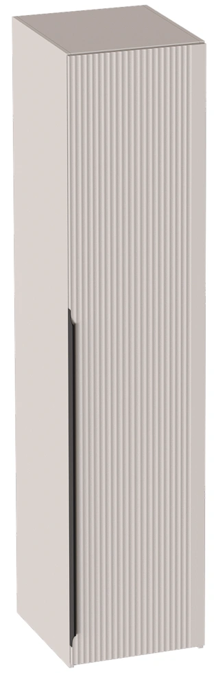 Шкаф однодверный Нора, распашной для одежды, персидский жемчуг / вереск ромено