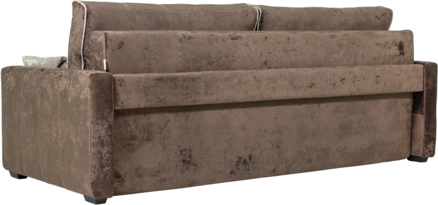 Диван прямой Бали 3, Kioto chocolate, Kioto beige