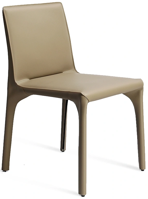  Стул 160KD-80060, мягкий, экокожа, бежевый