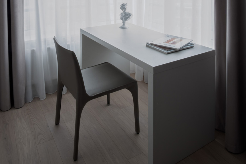  Стул 160KD-80060, мягкий, экокожа, бежевый